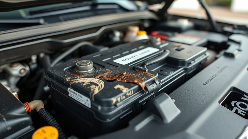 signs of ford flex battery failure