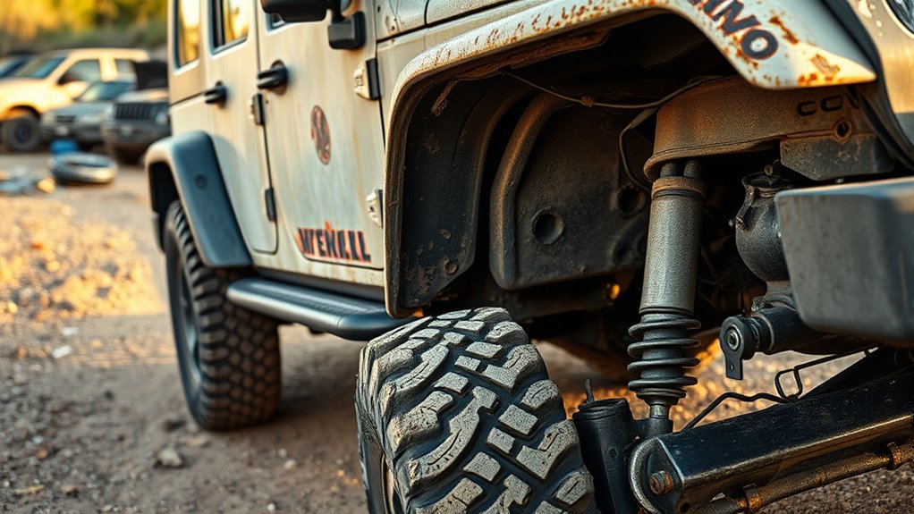 signs of major wrangler repairs ahead