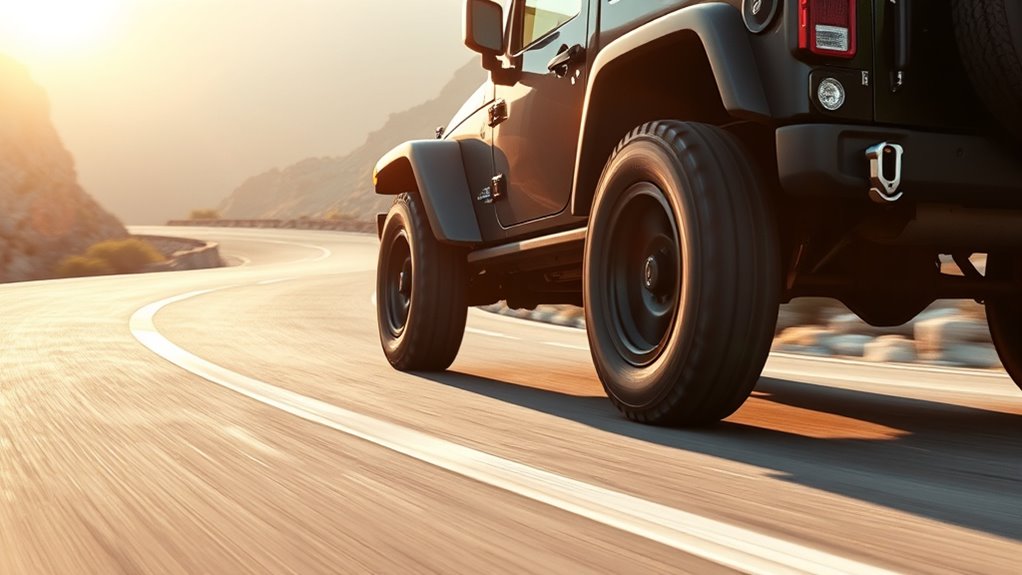 tall stance short wheelbase affect handling