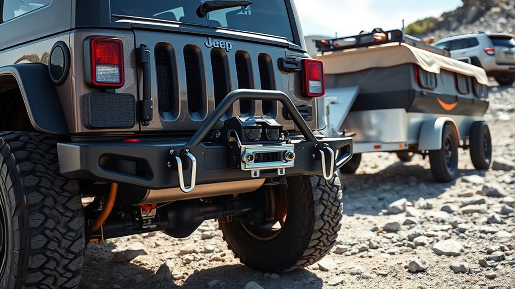 tow capacity varies with trim and gear