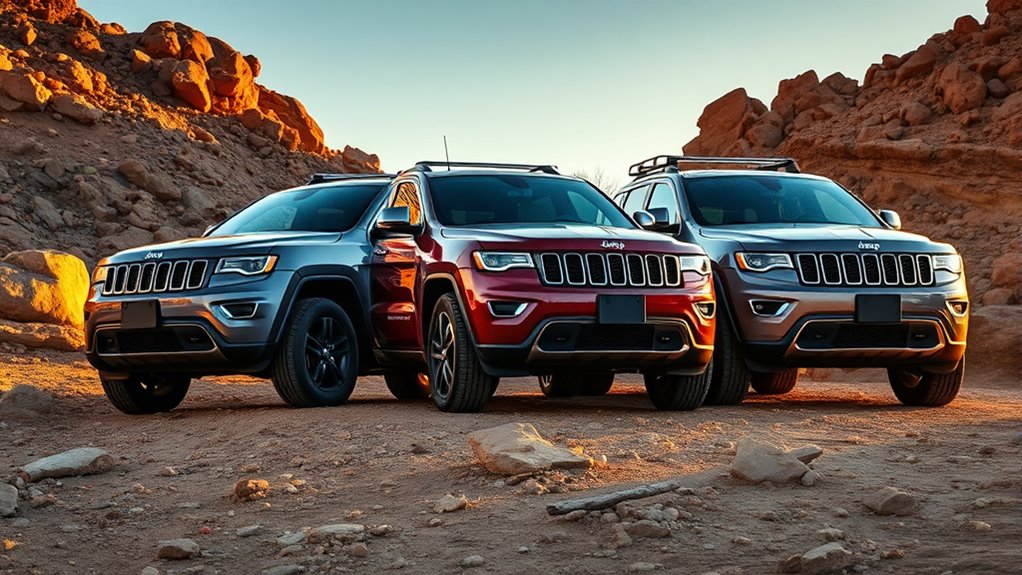 trailhawk and limited 4wd availability varies