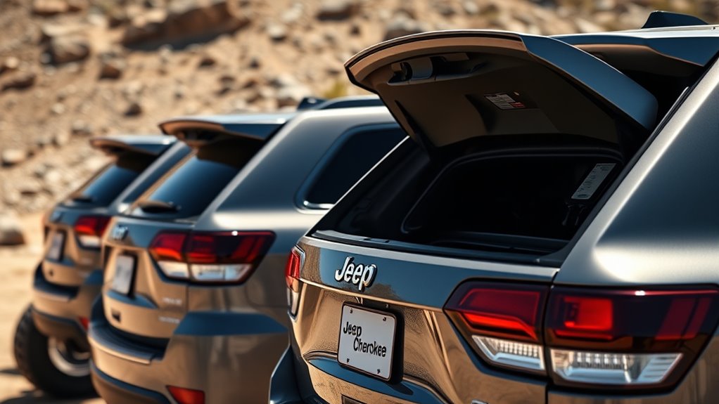 trims differ fuel capacities