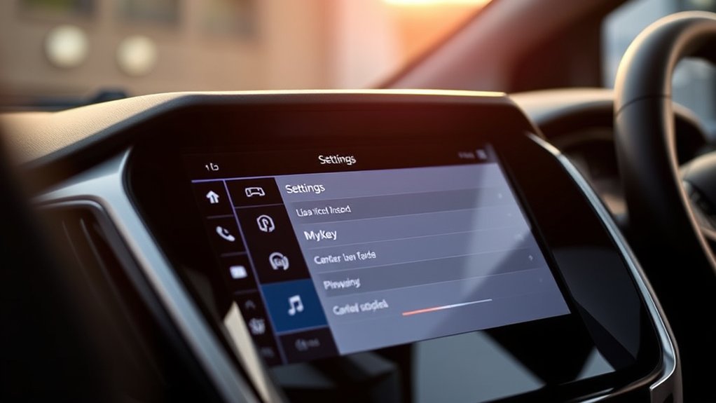 turn off mykey via settings