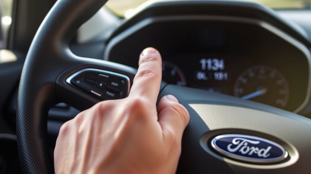 use steering wheel oil reset