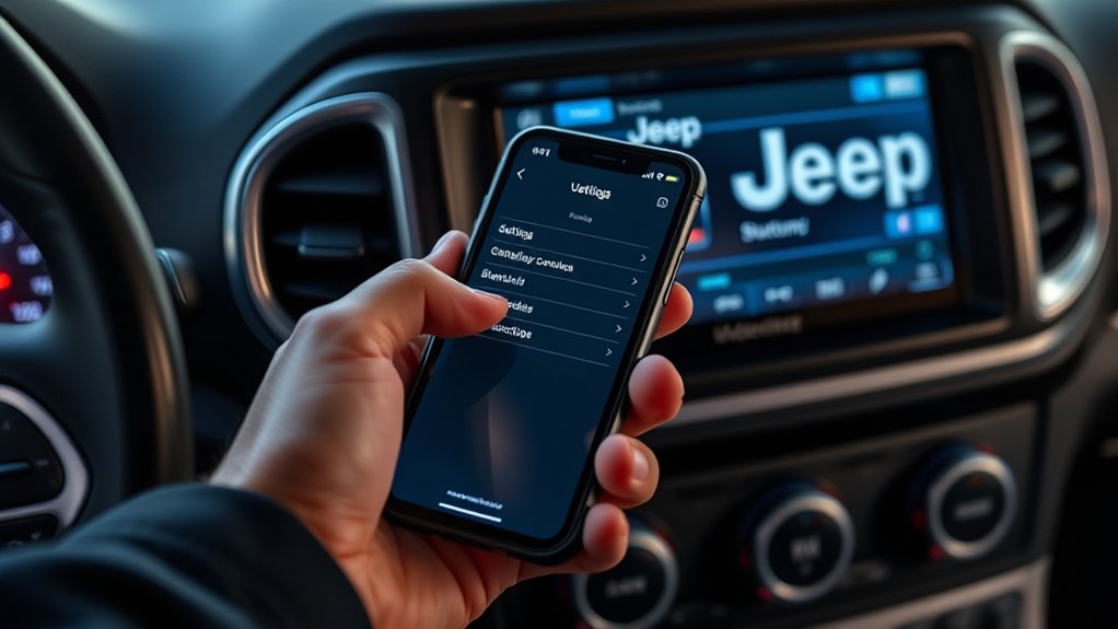 verify jeep phone compatibility before pairing