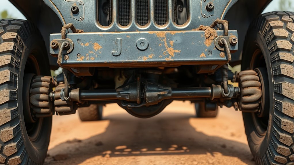 violent front end wobble due to worn components