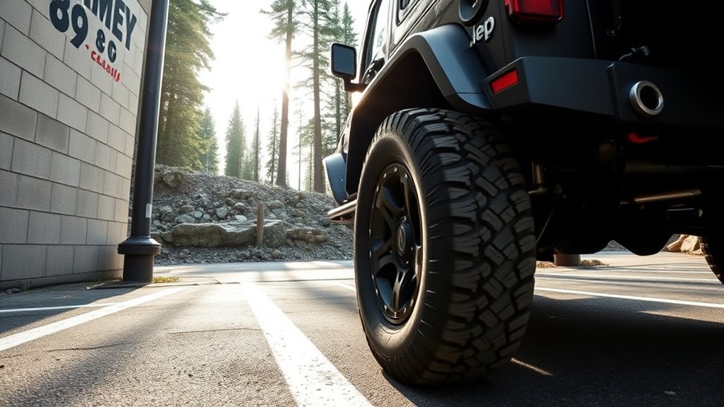 width affects parking trails and maneuverability