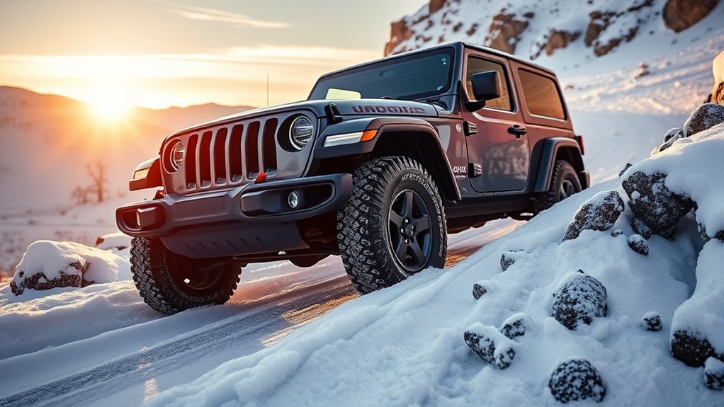 wrangler on ice requires careful tires
