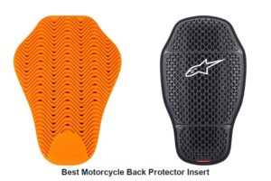 best motorcycle back protector insert